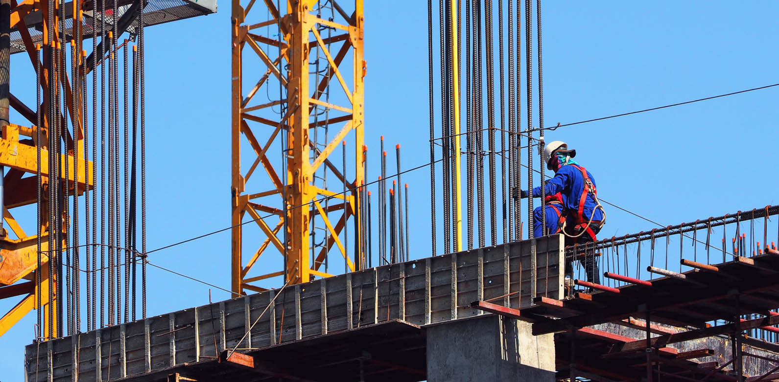 construction worker at job site